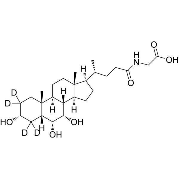 Glycohyocholic acid-d4 (Glycine hyocholate-d4)